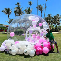 Dôme à bulles transparent personnalisé en cristal, tente à bulles chauffée, château gonflable à bulles pour événements en plein air