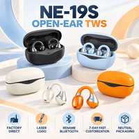 Écouteurs TWS à crochet d'oreille Y256 NE16S, affichage numérique de la puissance, haut-parleur 11 mm, casque sans fil sportif, fourniture d'usine OEM ODM
