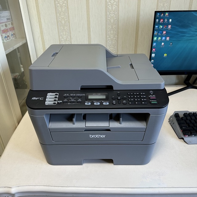 Used All-in-One Brother 2240D 7080D 7180DN 7380 7530DN Laser Printer Black and White Multifunction with Copy Print Scan Features