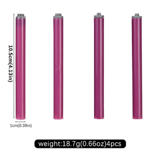 Nouvel ensemble d'outils multifonctions pour nail art, 4/6/10 pièces, stylo tampon en silicone pour dessin de fleurs et décoration d'ongles - Product Image 4