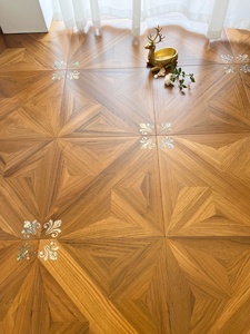 <span class=keywords><strong>Pavimento</strong></span> in Legno di Teak Birmano - Design <span class=keywords><strong>Parquet</strong></span> Shell Art, Ecologico E0 <span class=keywords><strong>per</strong></span> Riscaldamento <span class=keywords><strong>a</strong></span> <span class=keywords><strong>Pavimento</strong></span> - Product Image 6