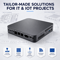 Boîtier Mini PC Industriel, Boîtier d'Amplificateur, Instrument CNC, Châssis d'Amplificateur Mini-ITX, Boîtier en Aluminium, Dissipateur Thermique, Boîtier Mini ITX