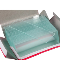 Ex-Lab Wholesale 7101 Microscope Slide Both Sides Smooth Glass Slide Water-ground Edges Right Angle and Guide Angle