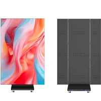Écran LED couleur pleine Bluestar P1.53 intérieur/extérieur, luminosité 1000 cd, garantie 3 ans, support sur pied, usage commercial