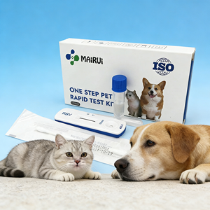 Tiras Reactivas Veterinarias MR, Prueba Rápida de Antígeno del Virus de la Rabia (RBV Ag), Cuidado de Mascotas - Product Image 1