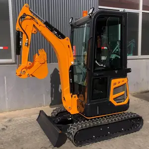 Bán hàng nóng CE được phê duyệt Mini Máy xúc bên đu chất lượng sử dụng mini Digger 1ton 1.5ton 1.8ton thủy lực máy xúc nhỏ để bán