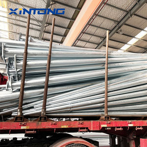 Pali per Illuminazione Stradale XINTONG 10M 12M a Braccio Singolo o Doppio, in Acciaio Tubolare Zincato a Caldo 9M - Product Image 4