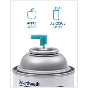 Aromatizante en Aerosol Solid Apple Harvest, Capacidad de 5.3 oz, Spray para Habitaciones con Dosificador de Plástico para el Hogar y la Oficina, 12 Unidades por Caja - Product Image 1