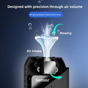 Novo Modelo Portátil de Alta Precisão Bafômetro Alcohol Tester <span class=keywords><strong>Detector</strong></span> para Bêbado Condução Overnight Álcool Gás Analisadores - Product Image 4