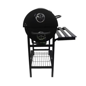 Kit de asador de pollo Manual para fiestas al aire libre, asador eléctrico, barril, parrilla para barbacoa, parrilla giratoria de carbón de hierro para acero al aire libre - Product Image 5