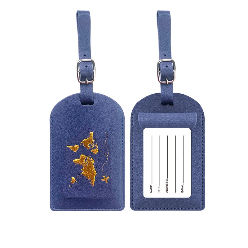 Deep Blue Luggage Tag
