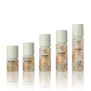 Ensemble d'emballages de luxe haut de gamme givrés pour soins de la peau : flacon en verre pour huile essentielle, sérum, huile capillaire et pot de crème pour le visage - Product Image 4
