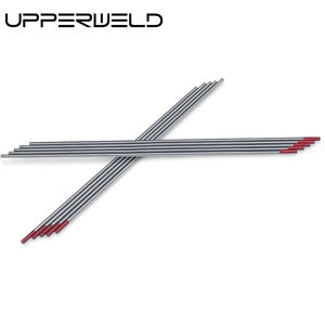 Dapat disesuaikan OBM dukungan 2% Thoriated 3/32 "X 7" warna merah WT20 Tungsten elektroda TIG/Plasma Las ISO bersertifikat UPPERWELD - Product Image 4