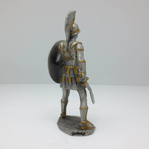 Statuetta Decorativa Spartana in Metallo Finito, Cavaliere Romano Dio della <span class=keywords><strong>Guerra</strong></span>, Eroe Greco - Product Image 5