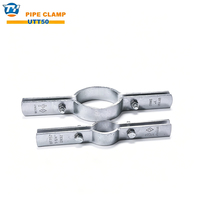 Collier de fixation vertical pour tuyaux UTT50 en acier au carbone galvanisé à chaud 1/2"-8" homologué UL FM CE pour la stabilisation des tuyaux en acier