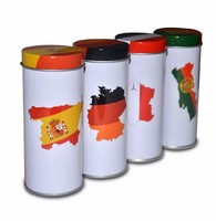 Boîte en étain personnalisée pour bouteille de vodka, vin, ou liqueur – Emballage en métal pour boissons