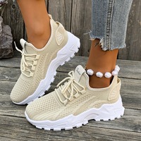 Chaussures de sport décontractées pour femmes, légères et respirantes, confortables et durables, nouvelle collection printemps 2026, vente en gros, dropshipping transfrontalier