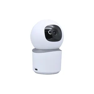 热卖2MP Wifi婴儿监控摄像头室内家庭安全无线自动跟踪双向音频IP闭路电视摄像头
