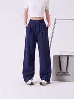 Nouveau design, pantalon de survêtement ample et décontracté pour femme, style coréen, coupe large, effet push-up, pour le sport et le yoga, collection Aloes