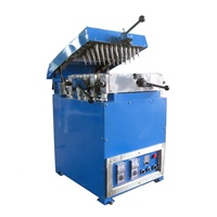 Machine industrielle à cornets de gaufres pour crème glacée, machine à fabriquer des cornets en papier pour crème glacée molle, à vendre