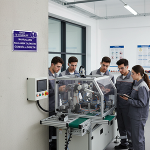 Letrero Electrónico con Instrucciones de Funcionamiento para el Aprendizaje y Enseñanza de Operaciones de Máquinas - Product Image 3