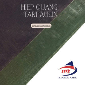 Bâche en PE bleu/orange haute résistance, écologique, coupe-vent, haute performance, imperméable, couleur et taille personnalisables - Product Image 3