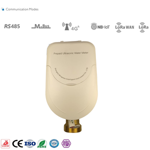 Bán Hot LCD hiển thị IC thẻ trả trước Lệ Phí Đồng hồ nước lorawan nb-iot m-bus RS485 Lora IP68 trả trước van Kiểm Soát Đồng hồ nước - Product Image 4