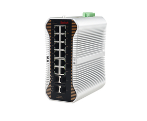 สวิตช์รวมสัญญาณอุตสาหกรรมแบบจัดการได้ พร้อมช่องเสียบ 12 กิกะบิต RJ45 + 4 ช่องเสียบ 10G SFP+ - Product Image 2