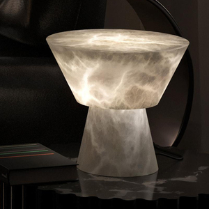 Modern <b>Light</b> Luxury Cloud Stone Table Lamp for Home & Hotel Bedroom Bedside & Living Room Side Table Decor Hotel Guest Room - Product Image 1