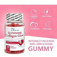 Gummies éclaircissantes pour la peau, formule personnalisée OEM, booster de collagène végétalien, gummies raffermissants pour la peau, anti-âge, soin quotidien pour femmes