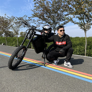 Vélo Tout-Terrain à Suspension Intégrale CS20 à Grande Vitesse, Moteur Brushless à Roue Arrière, Alimentation par Batterie Lithium 72V – Vente Directe Usine - Product Image 3