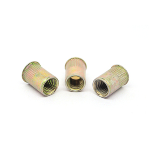 Tuerca remachable de acero M3-M12 de cabeza pequeña, tuerca remachable de extremo abierto con cuerpo redondo - Product Image 1
