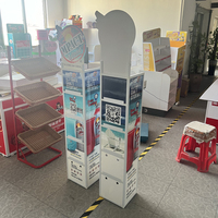 Support pliable personnalisé en métal de haute qualité impression vitrine pour les boissons et les boissons en bouteille