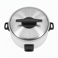 Cuisinière à riz électrique commerciale grande capacité, 5 modèles au choix (3,6L, 4,2L, 5,6L, 8,5L, 10L) pour hôtel et buffet, avec cuve antiadhésive