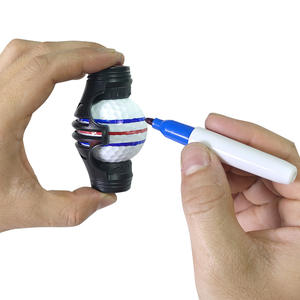 Stylo de peintre à bille rotative à 360 ° Clip de chapeau de golf et marqueur Scriber de visée avec trois lignes - Product Image 6