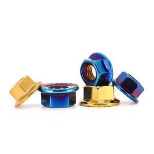 304 acier inoxydable hexagonal à bride dent fleur vis écrou hexagonal anti-dérapant écrou tampon Anti-desserrage bouchon à vis M4M5M6M8-M12 pour - Product Image 3