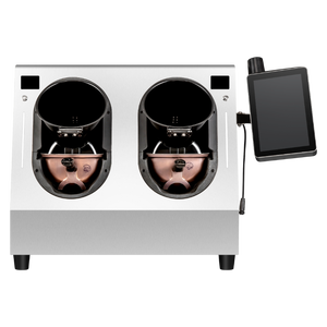 Friteuse électrique professionnelle en acier inoxydable à double cuve, écran tactile numérique, 4500W par cuve, équipement de cuisson commercial - Product Image 6