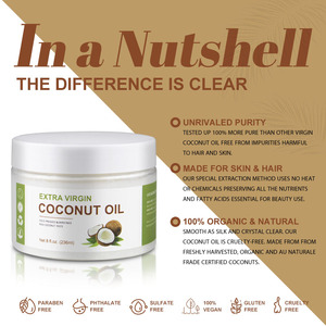 La migliore vendita <span class=keywords><strong>di</strong></span> <span class=keywords><strong>olio</strong></span> <span class=keywords><strong>di</strong></span> <span class=keywords><strong>cocco</strong></span> vergine <span class=keywords><strong>biologico</strong></span> puro per la cura dei capelli e la cura della pelle - Product Image 3