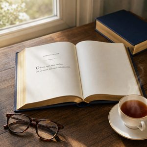 Services d'impression de livres de prière personnalisés en cuir véritable avec reliure cousue pour les livres de prière quotidiens et les livrets de prières communes - Product Image 2