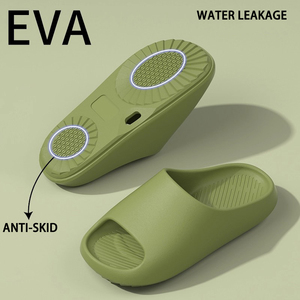 Tendance de la mode, chaussures plates à bout ouvert tendance, hommes femmes été EVA intérieur respirant léger, tongs toutes saisons - Product Image 6