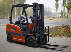 HSLLIFT 2025 nuova condizione <span class=keywords><strong>2.5Ton</strong></span> carrello elevatore elettrico batteria al litio 4 ruote 3M personalizzazione Non Standard alimentato transpallet - Product Image 5