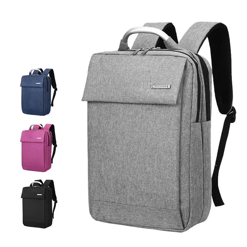 Backpack computer bag custom LOGO business simple backpack men's and women's bags