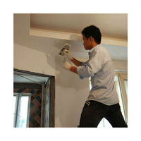 Enduit mural décoratif imperméable anti-moisissure en poudre à forte adhérence, application au couteau, enduit blanc en poudre JINCAI