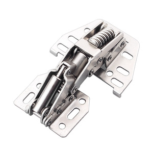 No-Drill <b>Hinge</b> For Rv Cabinet Door 1.5mm Cold-Rolled Steel With <b>Spring</b> Mechanism Upward Opening <b>Hinge</b> - Product Image 1