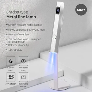 Uv <span class=keywords><strong>LED</strong></span> máy sấy móng tay 360 xoay UV ánh sáng đèn cho gel sơn móng tay với từ chủ nhanh khô cầm tay đèn - Product Image 5