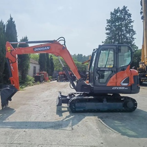 รถขุดขนาดเล็กมือสอง Doosan DX55 รถขุดไฮดรอลิกแบบตีนตะขาบ พร้อมใช้งาน - Product Image 2