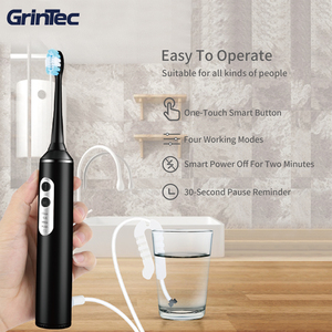 Nuevo Diseño, Irrigador Bucal Portátil 3 en 1, Cepillo de Dientes, Hilo Dental, Limpiador de Dientes con Cepillo de Dientes Sónico - Product Image 3