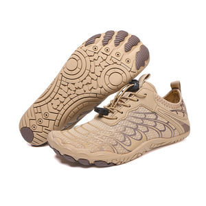 Chaussures d'eau unisexe à empeigne en maille et semelle extérieure en caoutchouc antidérapante, à bout fermé, pour l'été, la plage, la randonnée, la natation et le fitness - Product Image 4