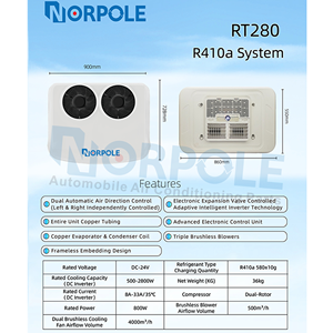 RT280 Climatiseur de toit <span class=keywords><strong>refroidisseur</strong></span> de stationnement <span class=keywords><strong>camping</strong></span>-<span class=keywords><strong>car</strong></span> <span class=keywords><strong>pour</strong></span> <span class=keywords><strong>camping</strong></span>-<span class=keywords><strong>car</strong></span> camions/<span class=keywords><strong>camping</strong></span>-cars contrôle du compresseur à rotor - Product Image 6