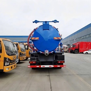 Camion d'aspiration des eaux usées diesel Dongfeng 15cbm, nouveau, transmission manuelle, camion à pompe à vide - Product Image 6